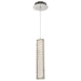 Mini Pendant Nuvo 62-2445 Nova - LED 16 Inch Mini Pendant - Polished Nickel Finish - K9 Crystal Nuvo
