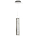 Mini Pendant Nuvo 62-2445 Nova - LED 16 Inch Mini Pendant - Polished Nickel Finish - K9 Crystal Nuvo