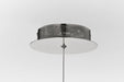Mini Pendant Nuvo 62-2445 Nova - LED 16 Inch Mini Pendant - Polished Nickel Finish - K9 Crystal Nuvo