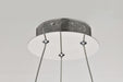 Pendant Nuvo 62-2446 Nova - LED 23 Inch Round Pendant - Polished Nickel Finish - K9 Crystal Nuvo
