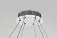 Pendant Nuvo 62-2447 Nova - LED 36 Inch Round Pendant - Polished Nickel Finish - K9 Crystal Nuvo
