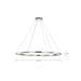 Pendant Nuvo 62-2447 Nova - LED 36 Inch Round Pendant - Polished Nickel Finish - K9 Crystal Nuvo