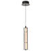 Pendant Nuvo 62-2451 Evander - LED 16 Inch Mini Pendant - Matte Black Finish - Smoked Glass Nuvo