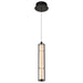 Pendant Nuvo 62-2451 Evander - LED 16 Inch Mini Pendant - Matte Black Finish - Smoked Glass Nuvo