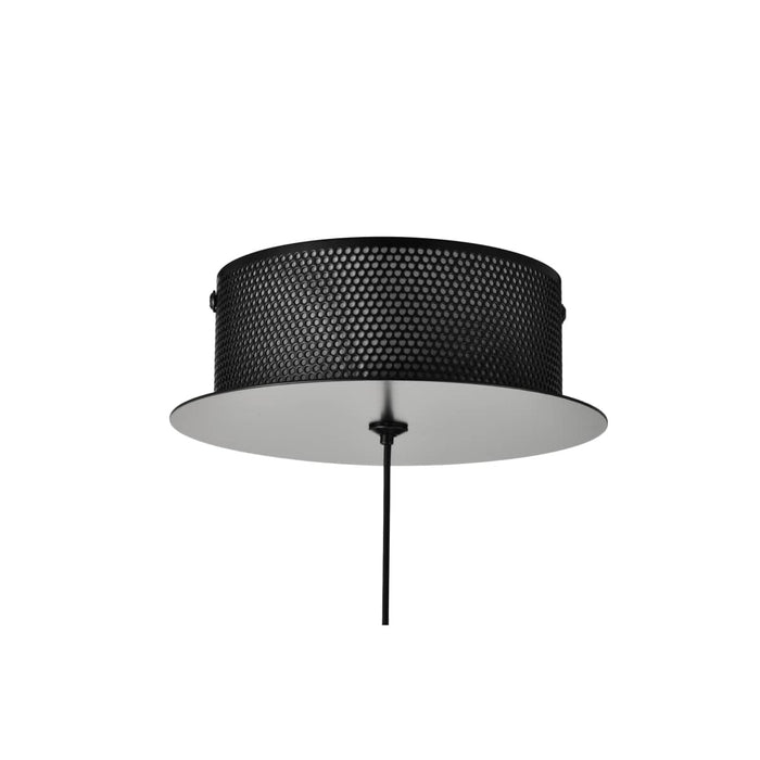 Pendant Nuvo 62-2451 Evander - LED 16 Inch Mini Pendant - Matte Black Finish - Smoked Glass Nuvo