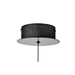 Pendant Nuvo 62-2451 Evander - LED 16 Inch Mini Pendant - Matte Black Finish - Smoked Glass Nuvo