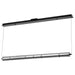 Pendant Nuvo 62-2452 Evander - LED 48 Inch Island Pendant - Matte Black Finish - Smoked Glass Nuvo