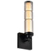 Sconce Nuvo 62-2453 Evander - LED Wall Sconce - Matte Black Finish - Smoked Glass Nuvo