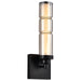 Sconce Nuvo 62-2453 Evander - LED Wall Sconce - Matte Black Finish - Smoked Glass Nuvo