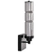 Sconce Nuvo 62-2453 Evander - LED Wall Sconce - Matte Black Finish - Smoked Glass Nuvo