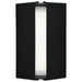 Sconce Nuvo 62-245 Peak - LED Wall Sconce - CCT Selectable - Matte Black Finish Nuvo