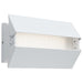 Sconce Nuvo 62-246 Peak - LED Wall Sconce - CCT Selectable - Matte White Finish Nuvo