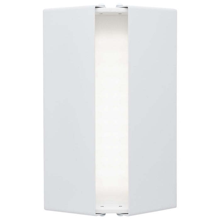 Sconce Nuvo 62-246 Peak - LED Wall Sconce - CCT Selectable - Matte White Finish Nuvo