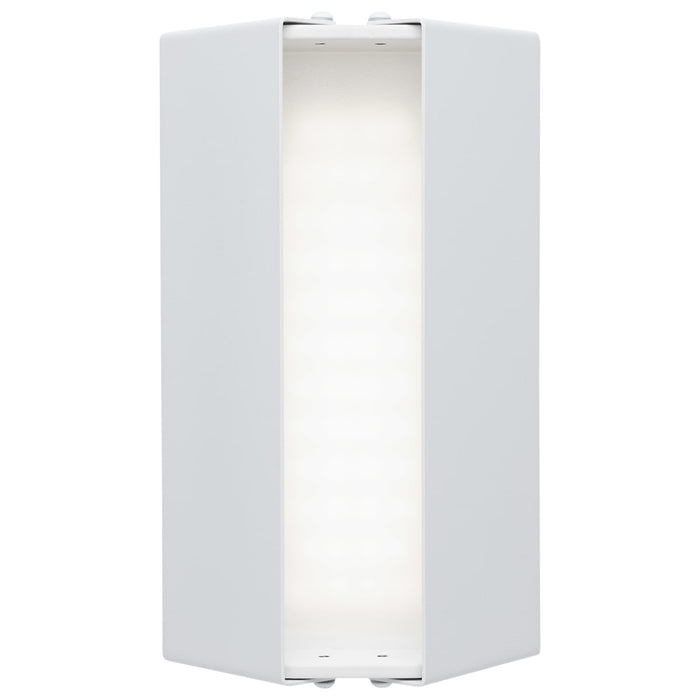 Sconce Nuvo 62-246 Peak - LED Wall Sconce - CCT Selectable - Matte White Finish Nuvo