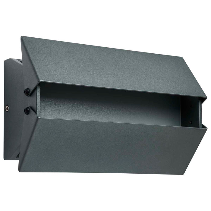 Sconce Nuvo 62-247 Peak - LED Wall Sconce - CCT Selectable - Matte Gray Finish Nuvo
