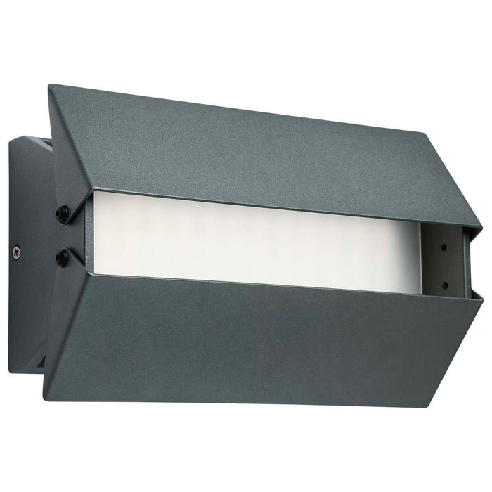 Sconce Nuvo 62-247 Peak - LED Wall Sconce - CCT Selectable - Matte Gray Finish Nuvo