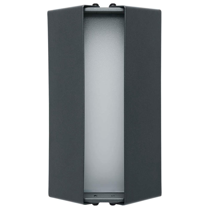 Sconce Nuvo 62-247 Peak - LED Wall Sconce - CCT Selectable - Matte Gray Finish Nuvo