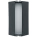 Sconce Nuvo 62-247 Peak - LED Wall Sconce - CCT Selectable - Matte Gray Finish Nuvo