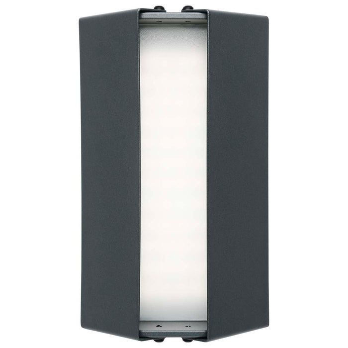 Sconce Nuvo 62-247 Peak - LED Wall Sconce - CCT Selectable - Matte Gray Finish Nuvo