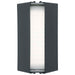 Sconce Nuvo 62-247 Peak - LED Wall Sconce - CCT Selectable - Matte Gray Finish Nuvo