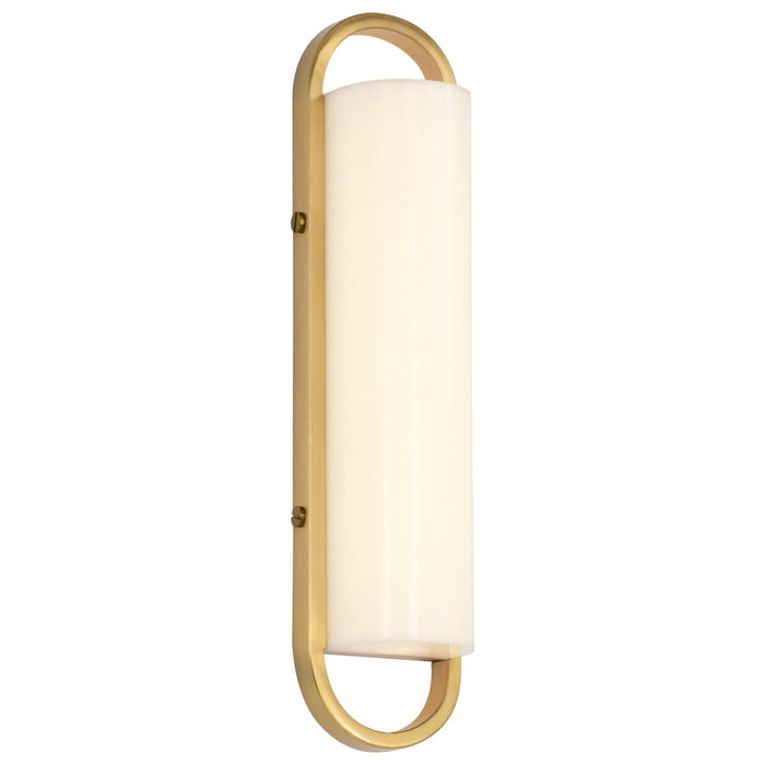 Vanity Nuvo 62-2520 Velano - 16 Inch LED Vanity - Brushed Brass Finish Nuvo