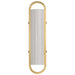 Vanity Nuvo 62-2520 Velano - 16 Inch LED Vanity - Brushed Brass Finish Nuvo