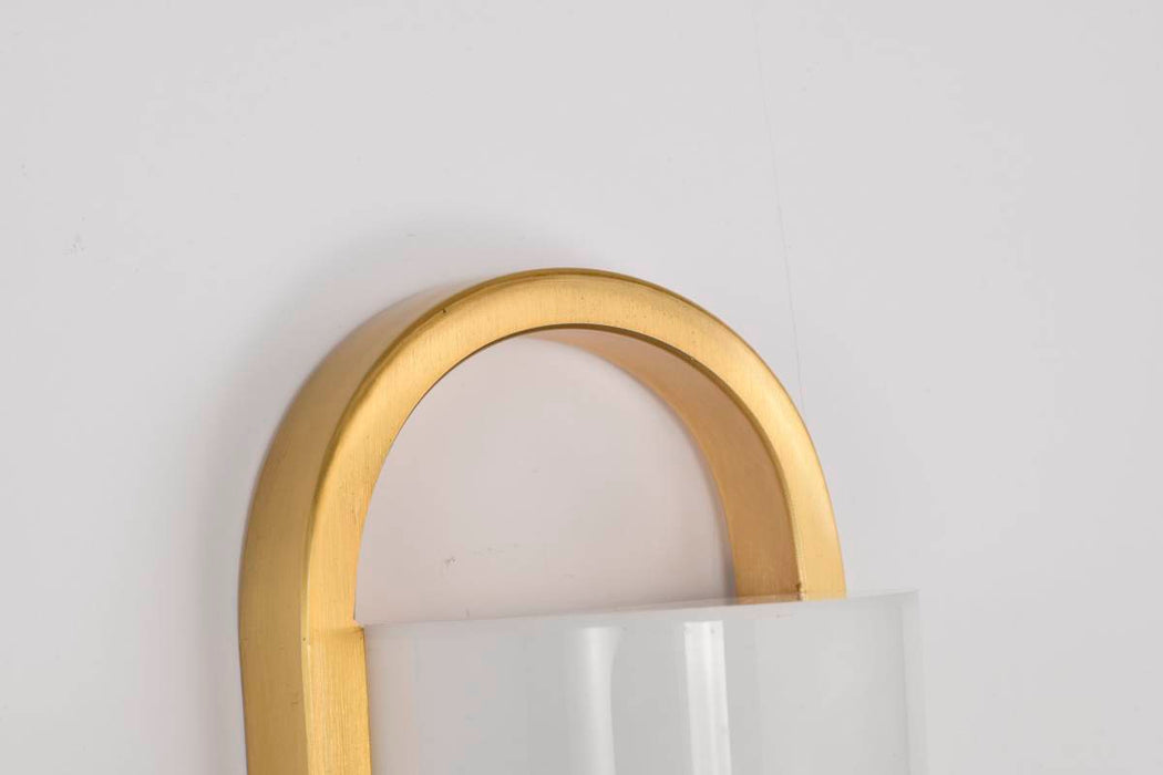 Vanity Nuvo 62-2520 Velano - 16 Inch LED Vanity - Brushed Brass Finish Nuvo