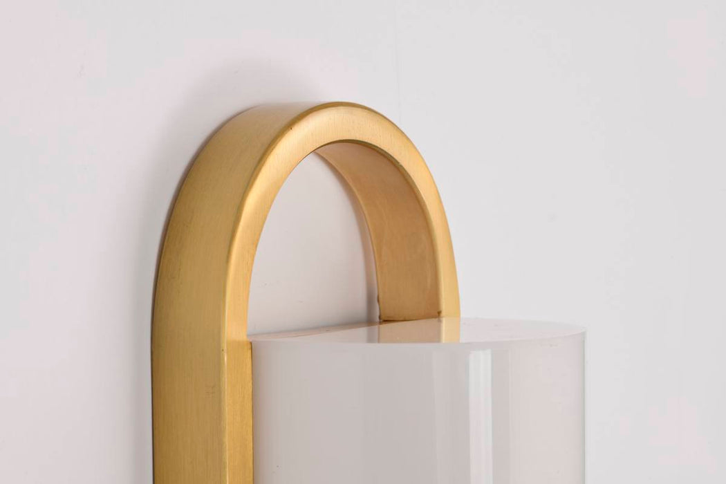 Vanity Nuvo 62-2520 Velano - 16 Inch LED Vanity - Brushed Brass Finish Nuvo
