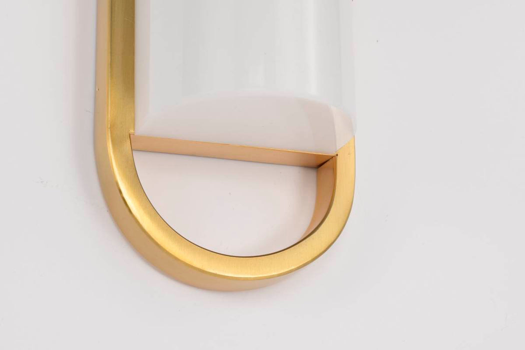 Vanity Nuvo 62-2520 Velano - 16 Inch LED Vanity - Brushed Brass Finish Nuvo