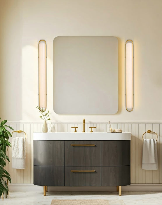 Vanity Nuvo 62-2522 Velano - 36 Inch LED Vanity - Brushed Brass Finish Nuvo