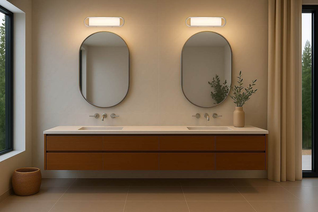 Vanity Nuvo 62-2530 Velano - 16 Inch LED Vanity - Brushed Nickel Finish Nuvo