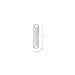 Vanity Nuvo 62-2530 Velano - 16 Inch LED Vanity - Brushed Nickel Finish Nuvo
