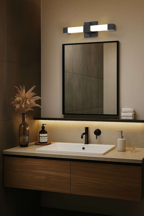 Vanity Nuvo 62-2620 Brightwyn - 16 Inch LED Vanity - Matte Black Finish Nuvo