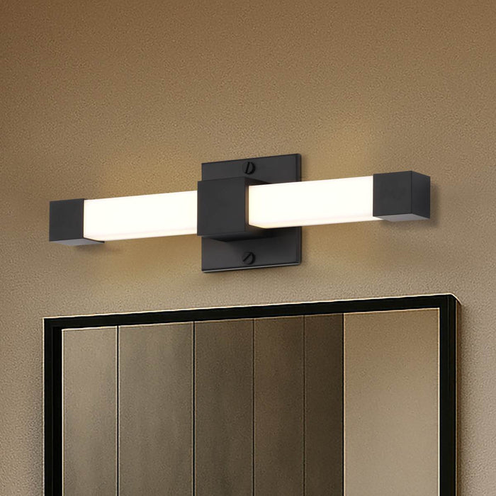 Vanity Nuvo 62-2620 Brightwyn - 16 Inch LED Vanity - Matte Black Finish Nuvo