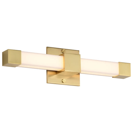 Vanity Nuvo 62-2630 Brightwyn - 16 Inch LED Vanity - Brushed Brass Finish Nuvo