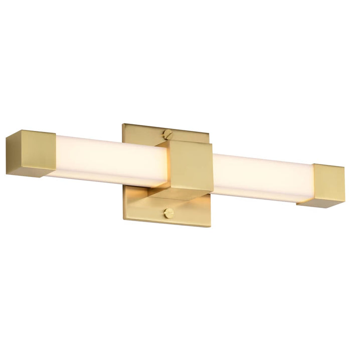 Vanity Nuvo 62-2630 Brightwyn - 16 Inch LED Vanity - Brushed Brass Finish Nuvo