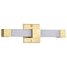 Vanity Nuvo 62-2630 Brightwyn - 16 Inch LED Vanity - Brushed Brass Finish Nuvo