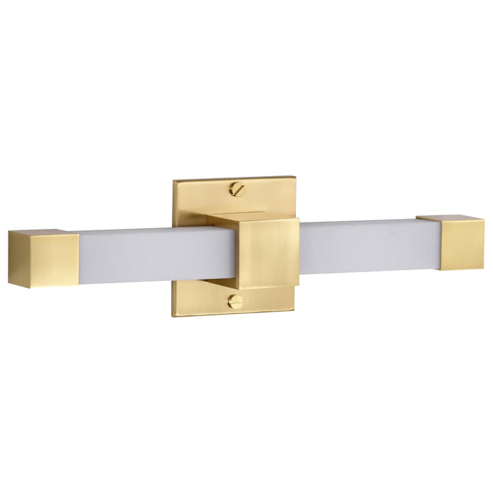 Vanity Nuvo 62-2630 Brightwyn - 16 Inch LED Vanity - Brushed Brass Finish Nuvo