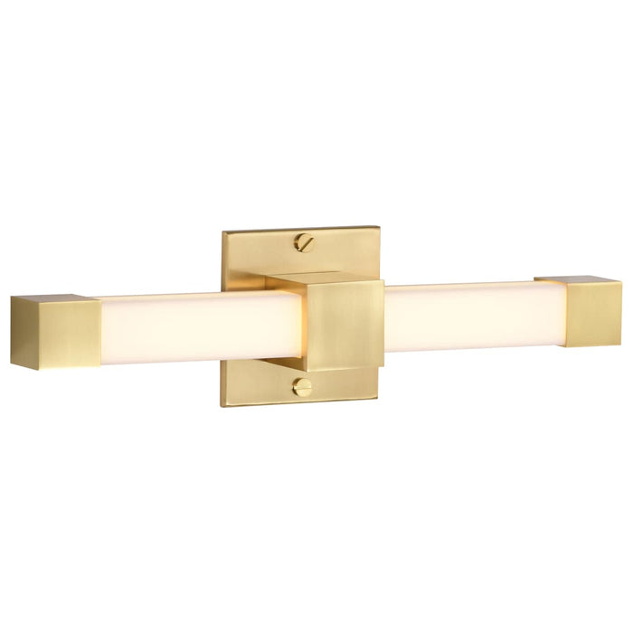 Vanity Nuvo 62-2630 Brightwyn - 16 Inch LED Vanity - Brushed Brass Finish Nuvo