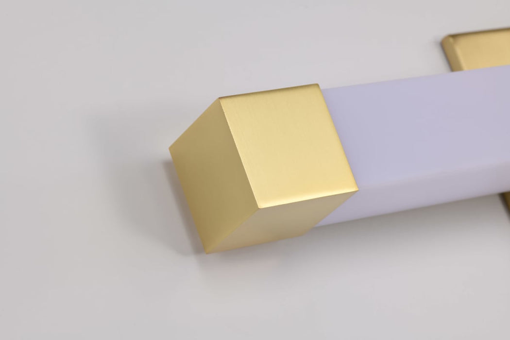 Vanity Nuvo 62-2630 Brightwyn - 16 Inch LED Vanity - Brushed Brass Finish Nuvo