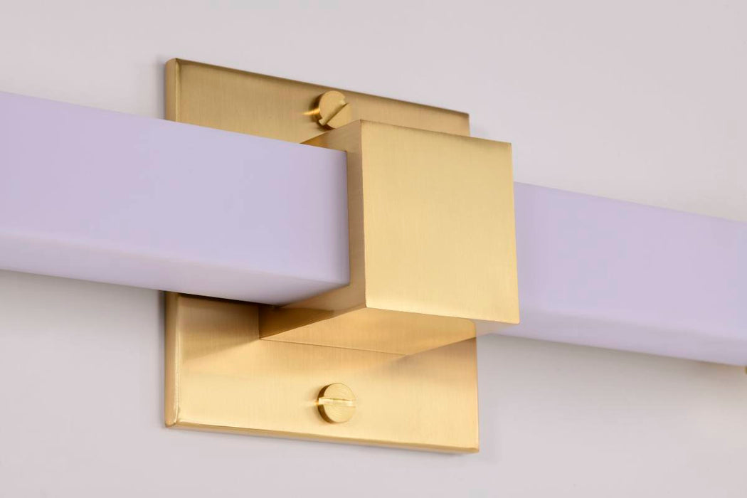 Vanity Nuvo 62-2630 Brightwyn - 16 Inch LED Vanity - Brushed Brass Finish Nuvo