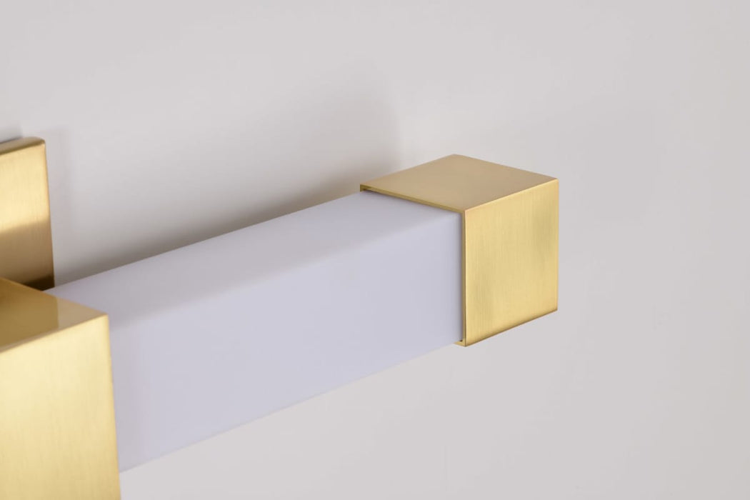 Vanity Nuvo 62-2630 Brightwyn - 16 Inch LED Vanity - Brushed Brass Finish Nuvo