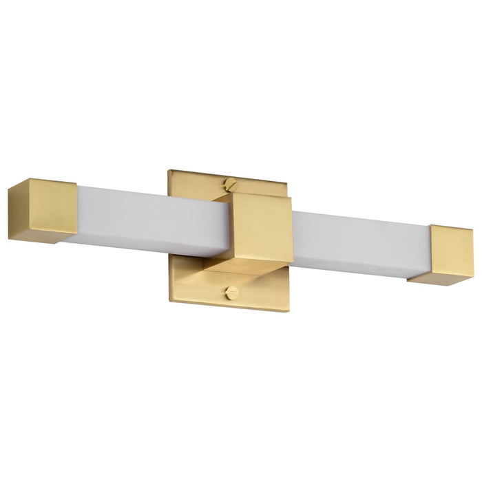 Vanity Nuvo 62-2630 Brightwyn - 16 Inch LED Vanity - Brushed Brass Finish Nuvo