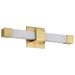 Vanity Nuvo 62-2630 Brightwyn - 16 Inch LED Vanity - Brushed Brass Finish Nuvo