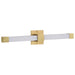 Vanity Nuvo 62-2631 Brightwyn - 24 Inch LED Vanity - Brushed Brass Finish Nuvo