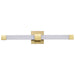 Vanity Nuvo 62-2631 Brightwyn - 24 Inch LED Vanity - Brushed Brass Finish Nuvo