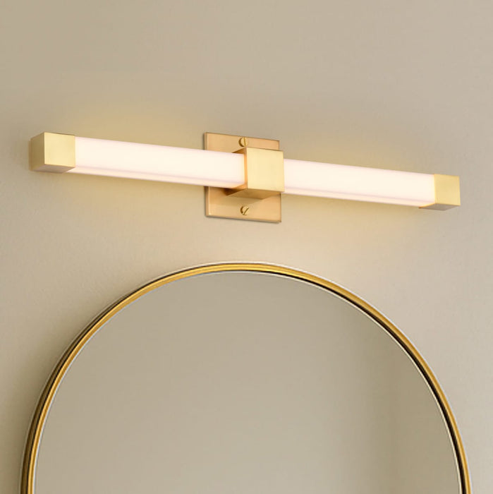 Vanity Nuvo 62-2631 Brightwyn - 24 Inch LED Vanity - Brushed Brass Finish Nuvo