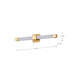 Vanity Nuvo 62-2631 Brightwyn - 24 Inch LED Vanity - Brushed Brass Finish Nuvo