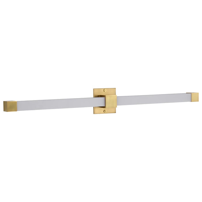 Vanity Nuvo 62-2632 Brightwyn - 35 Inch LED Vanity - Brushed Brass Finish Nuvo