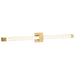 Vanity Nuvo 62-2632 Brightwyn - 35 Inch LED Vanity - Brushed Brass Finish Nuvo